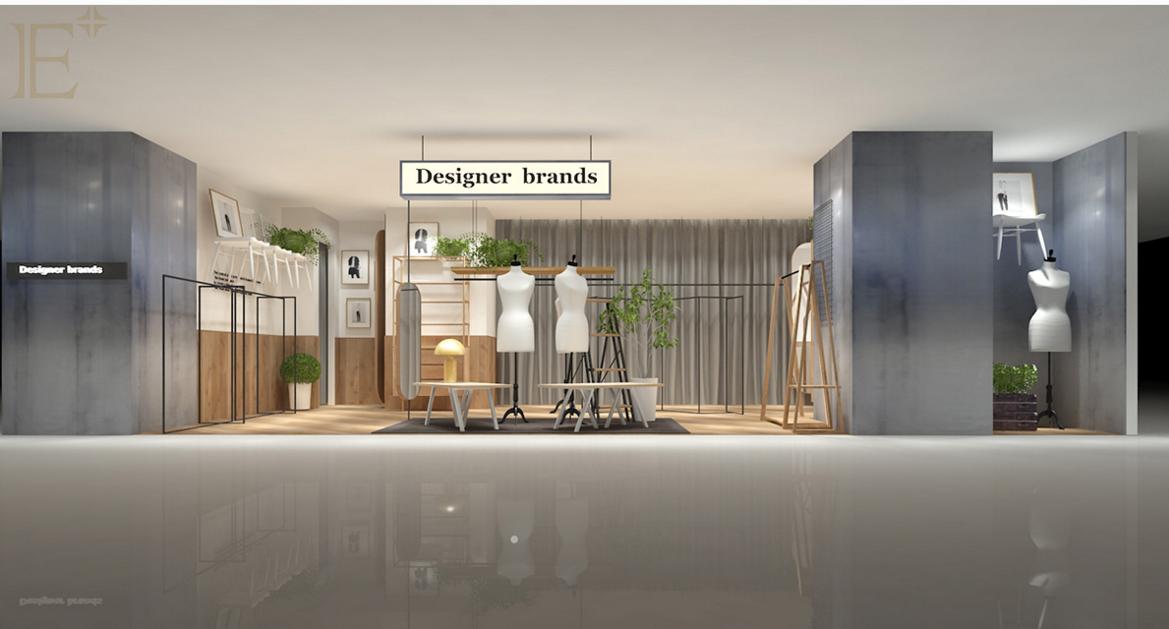 2021最流行服装店铺装修,女装服装批发店铺装修