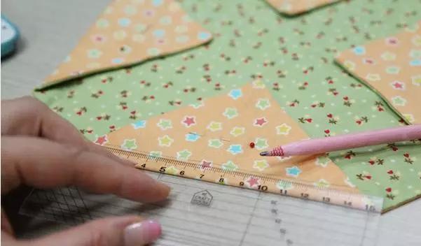 手工布艺抽绳收纳材料包,创意diy布艺抽绳钥匙包