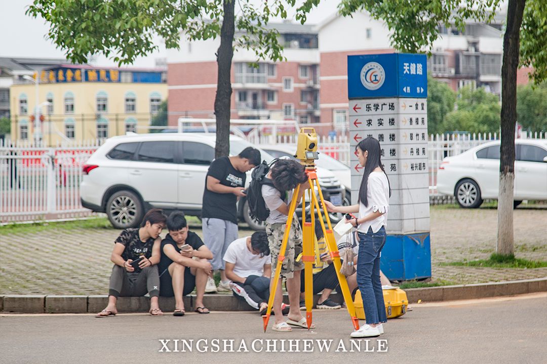 下一站湖南师范大学,湖南省工程职业技术学院航拍