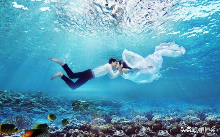 不会游泳能拍水下婚纱照么,拍水下婚纱照真的在水里拍吗