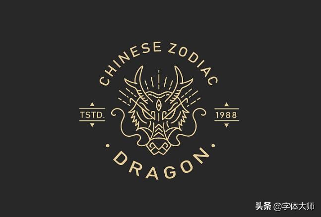 35款简约大气的品牌logo设计集锦,卡通logo设计生成器