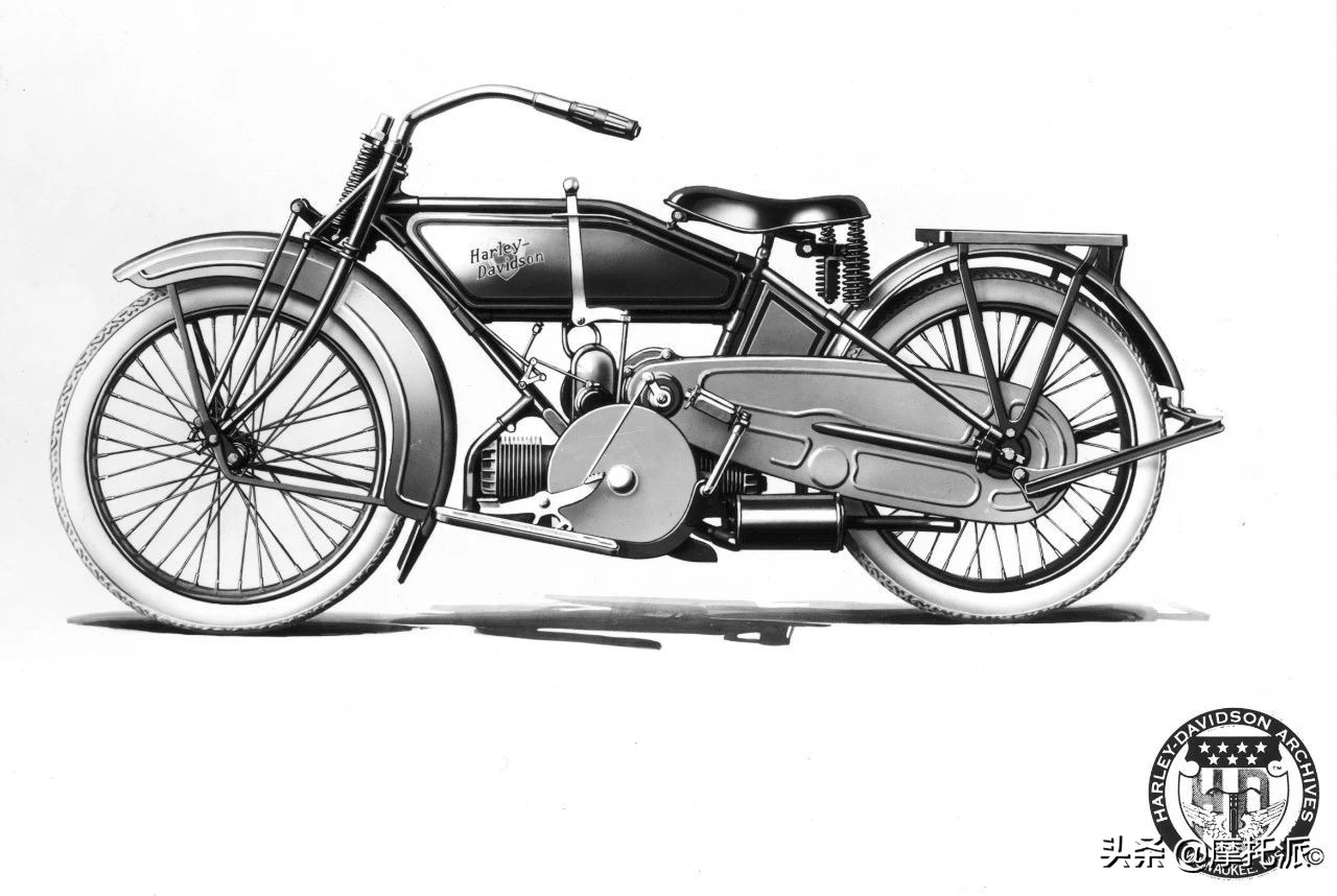 哈雷戴维森成长历程,最早的哈雷戴维森
