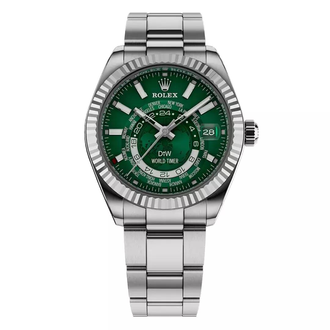 劳力士格林尼治改装,精工5号改装劳力士