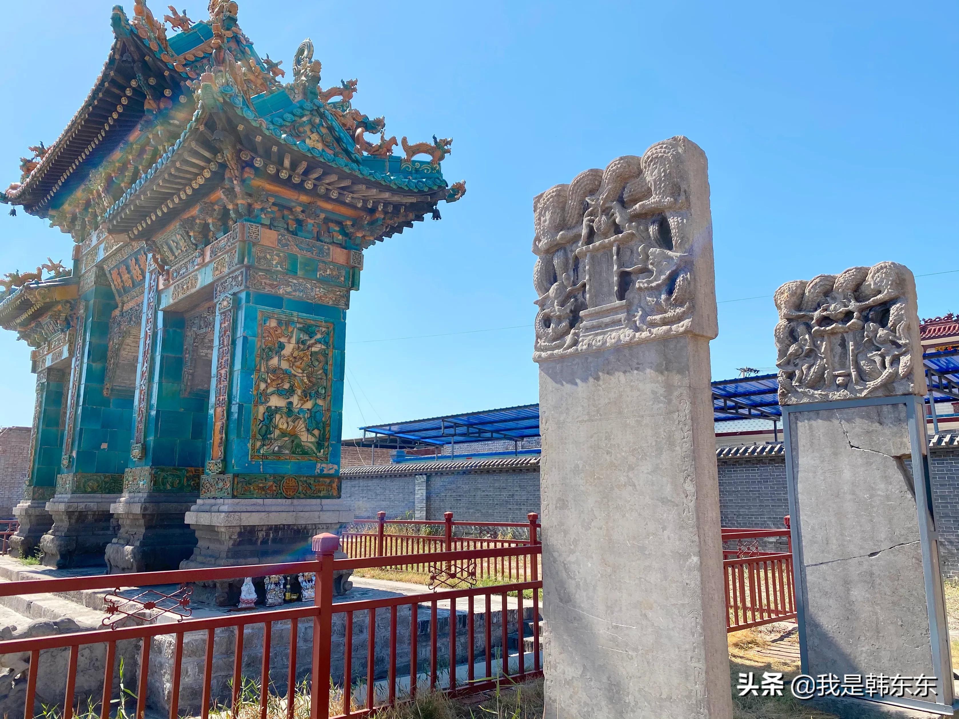 介休北辛武琉璃牌楼,山西介休琉璃牌楼