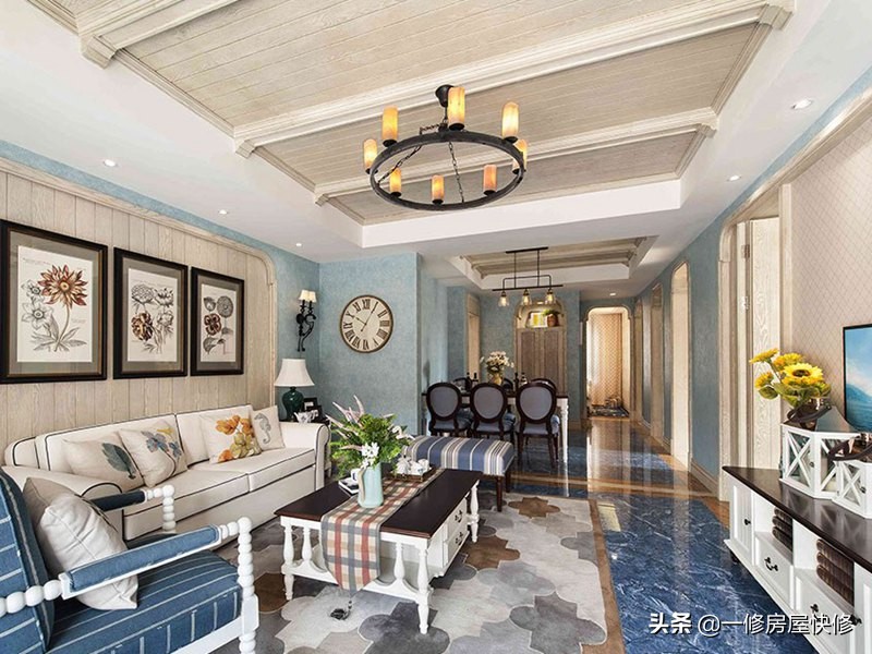 装修吊顶怎么处理梁,装修吊顶四角开裂怎么去维修