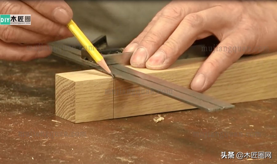 木匠手艺榫卯结构制作,木匠榫卯制作教程