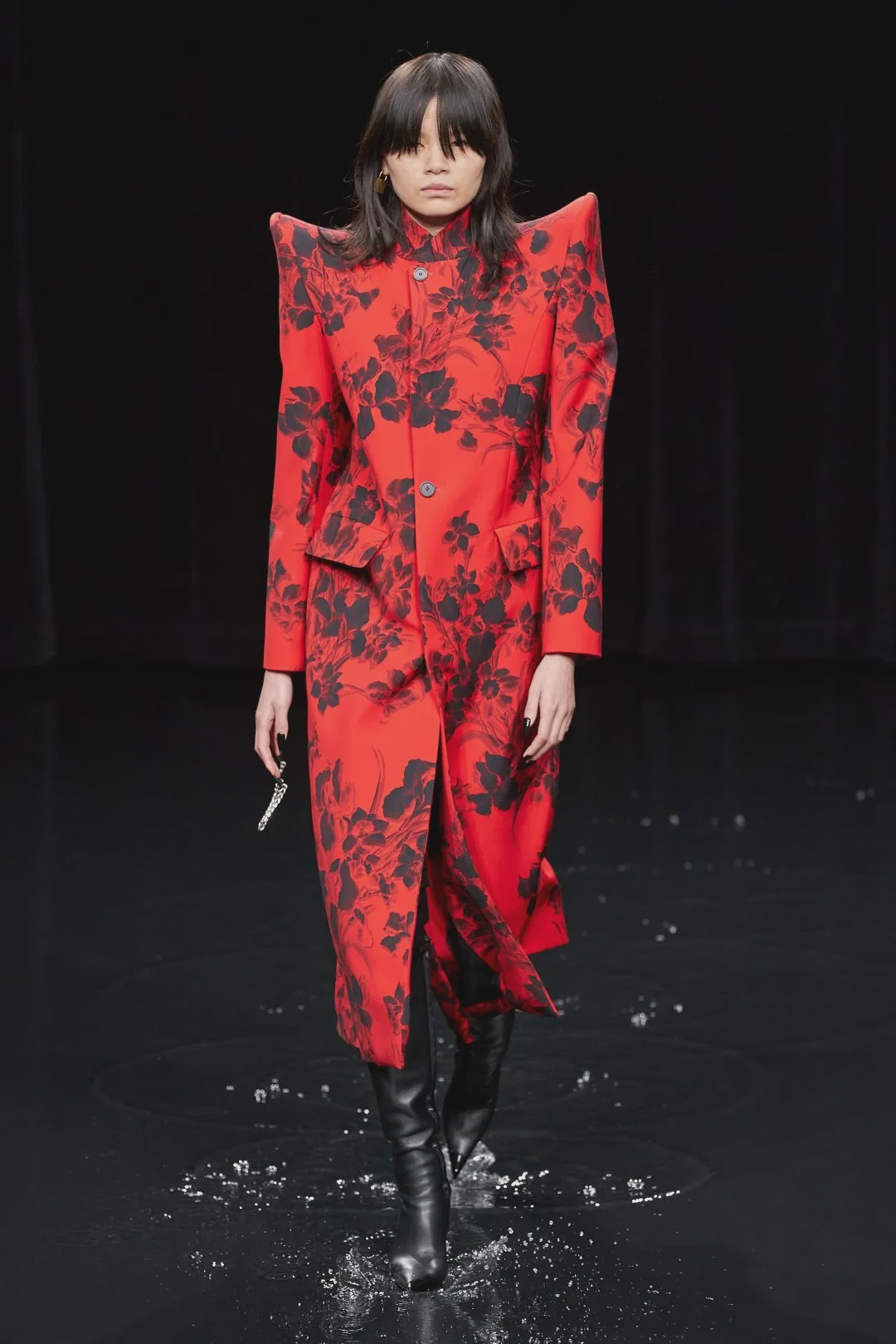 时装周看明星秀场,时装周走秀朋友圈背景