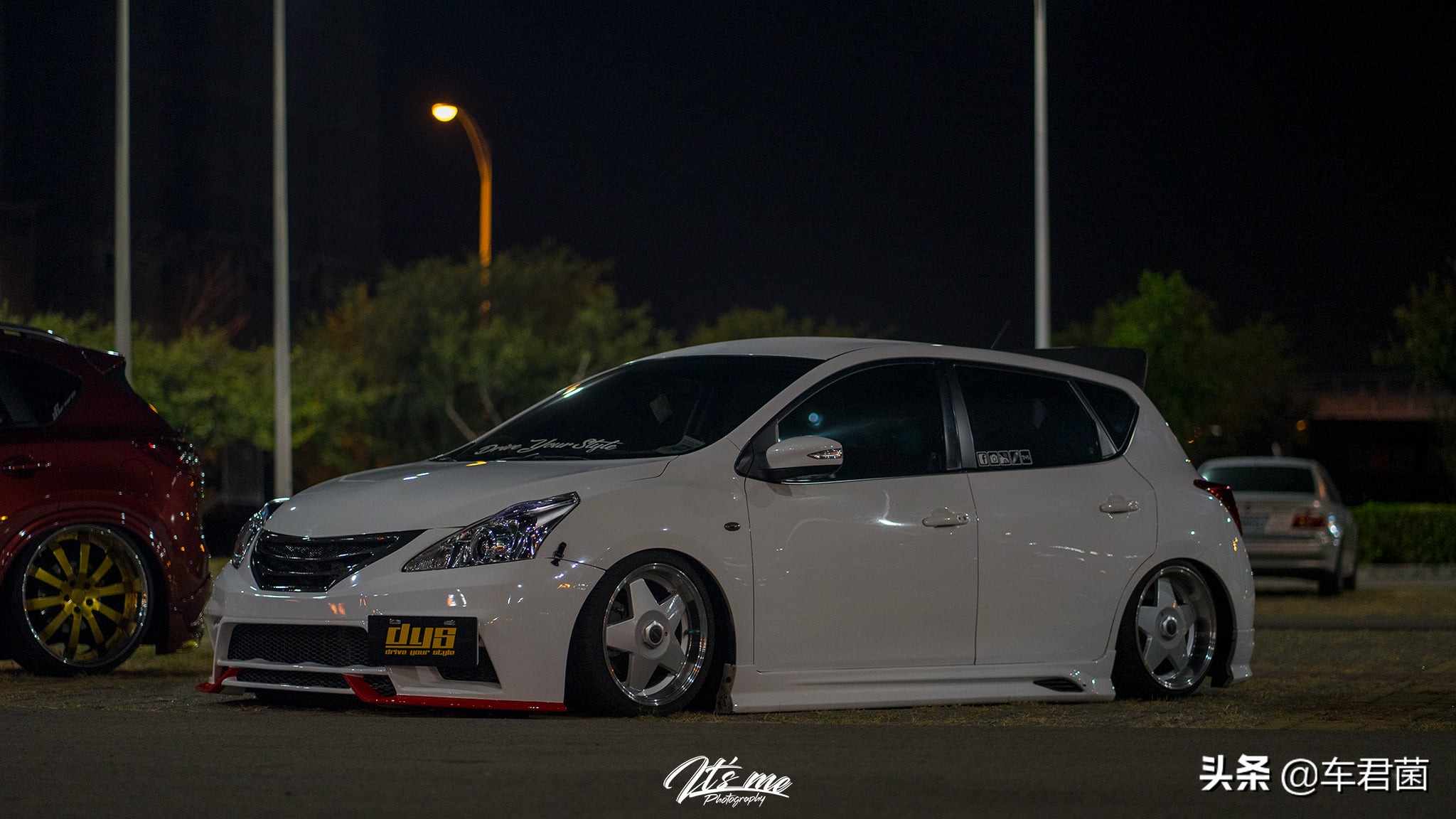 骐达车友台湾版尾灯,日系骐达改装