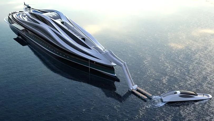 巨型天鹅游艇,价值5亿美元的游艇