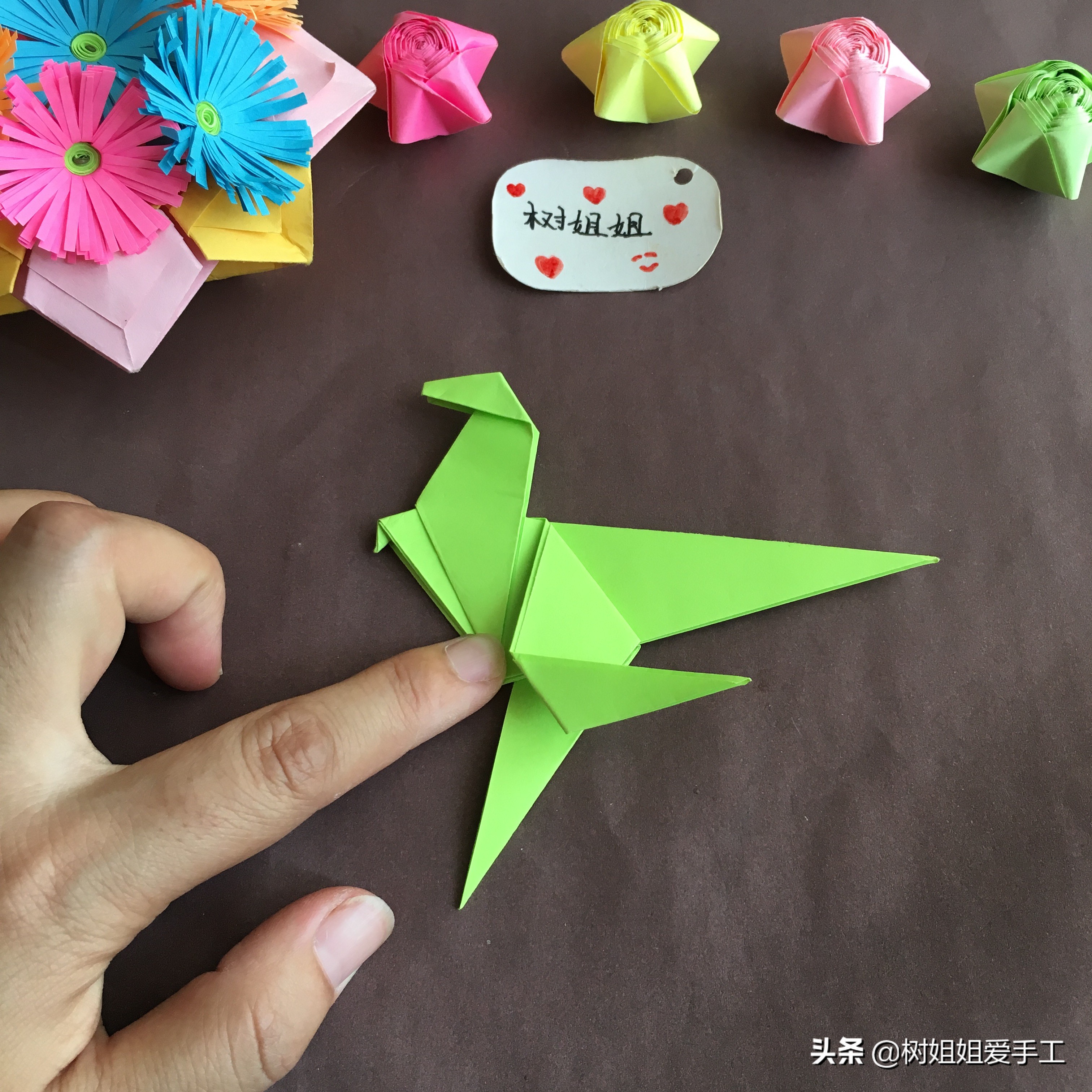 幼儿动物折纸：恐龙折纸，大部分男孩子都喜欢的