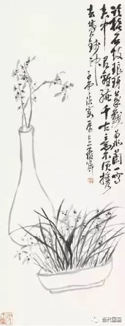 十大画家笔下的兰花,五幅古代名家笔下的国画兰花欣赏