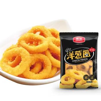 面包糠炸洋葱圈香甜酥脆,洋葱圈怎么炸又嫩又酥