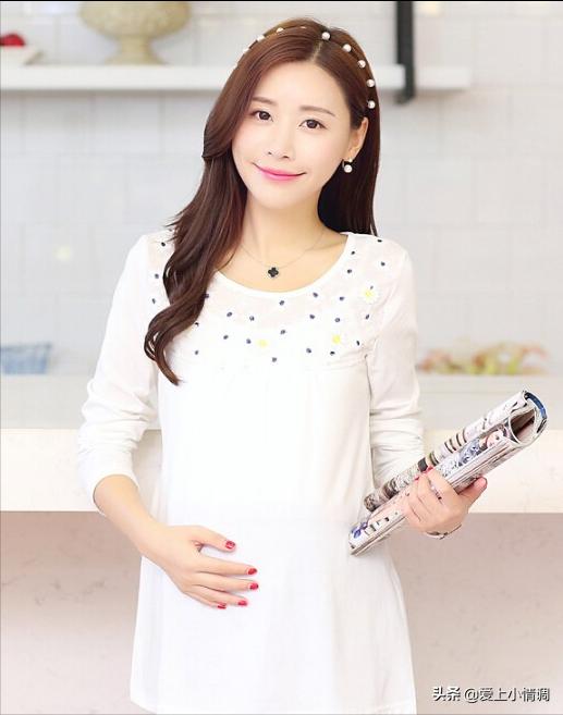 时尚孕妇装秋冬款上衣打底,孕妇冬款孕妇装上衣宽松