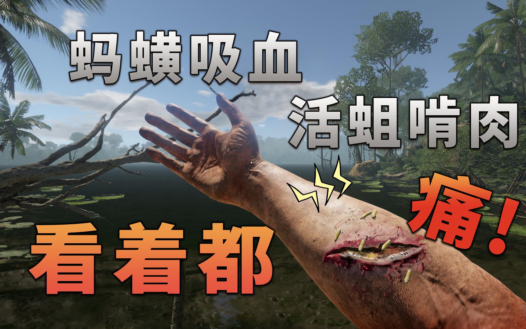 蚂蟥吸血，活蛆啃肉，一款能让你感受剧痛的游戏。〖游戏不止〗