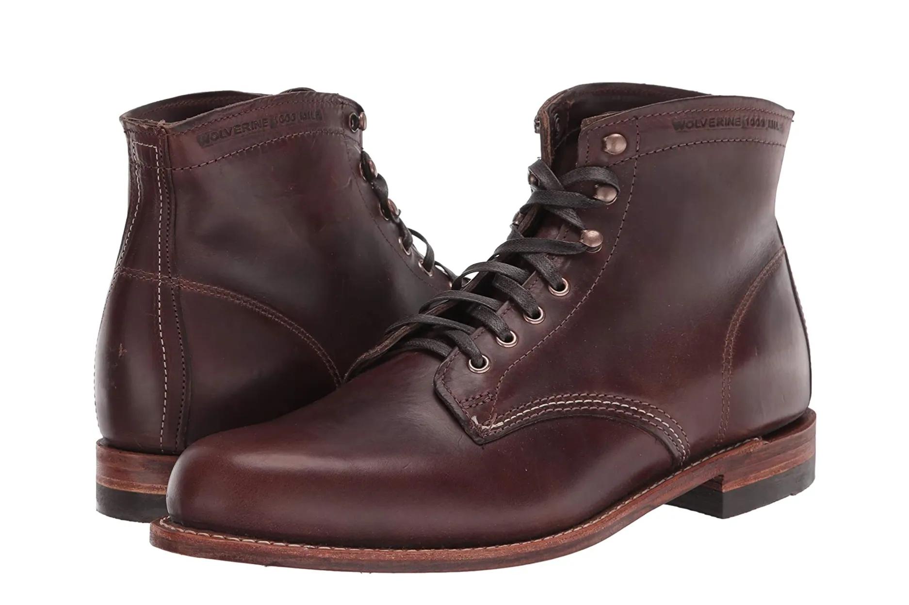 wolverine1000英里鞋有几个档次,工装靴推荐测评