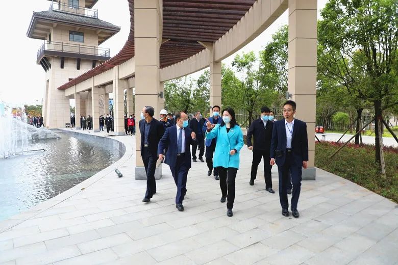 陕西勉县九昱汉水旅游度假区温泉中心开业，县委书记马大勇致词！