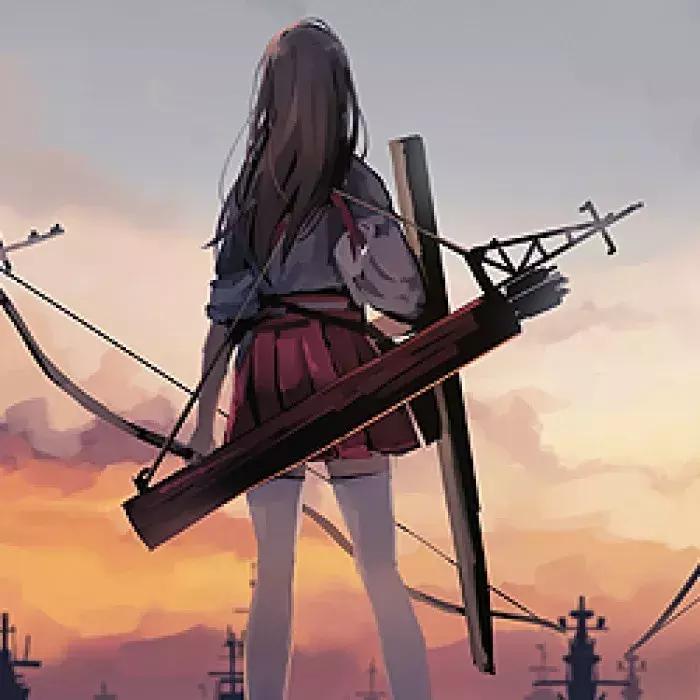 女生背影头像动漫唯美多人闺蜜,超好看闺蜜头像女多人