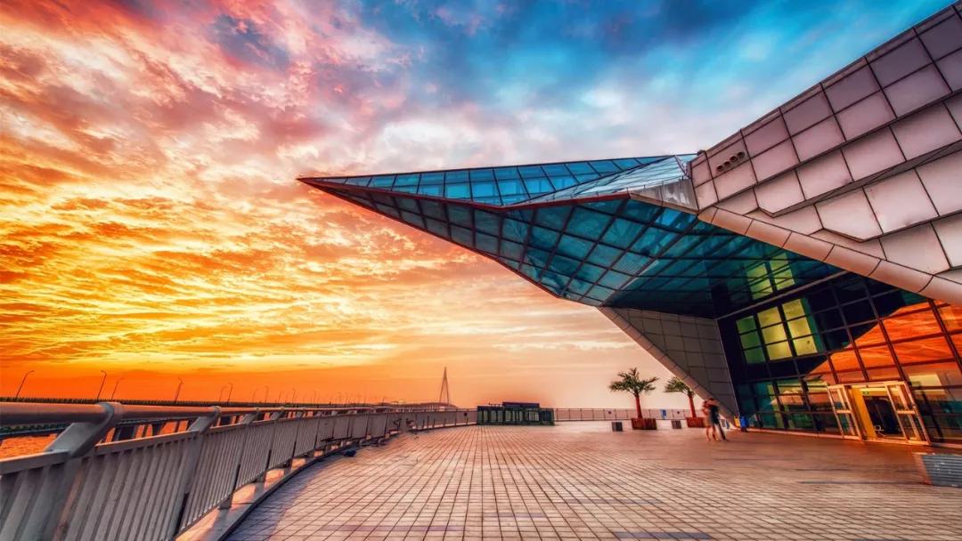 杭州湾跨海大桥海天一洲观景台,海天一洲游玩攻略拍照