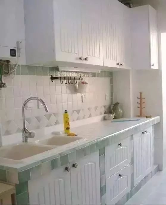 砖砌橱柜实用又实惠,砖砌橱柜不装门