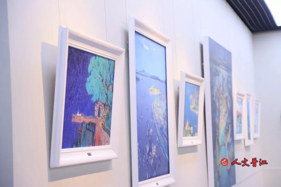 画笔寄乡思|潮起晋江——张及时油画艺术展在晋江开幕