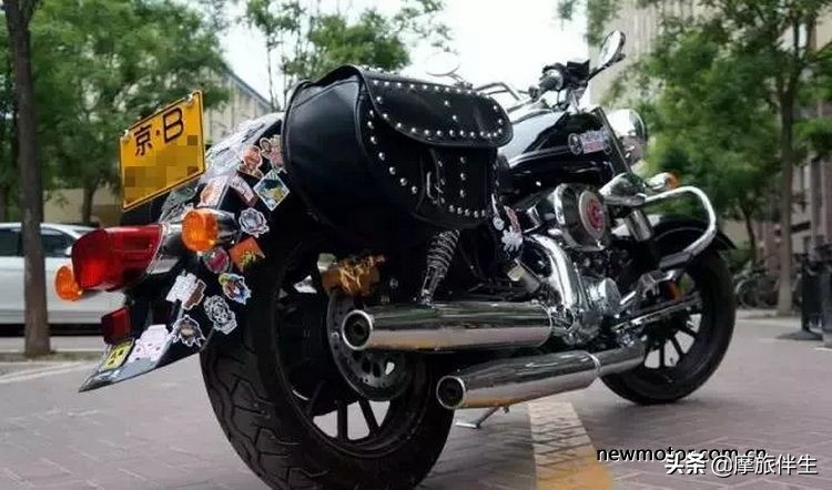 钱江摩托最像哈雷的车,国产太子250钱江巡航摩托车