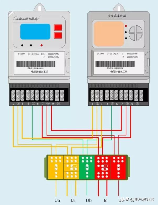 电表互感器的接线方法互感器开路,电能表电流互感器正确接线图