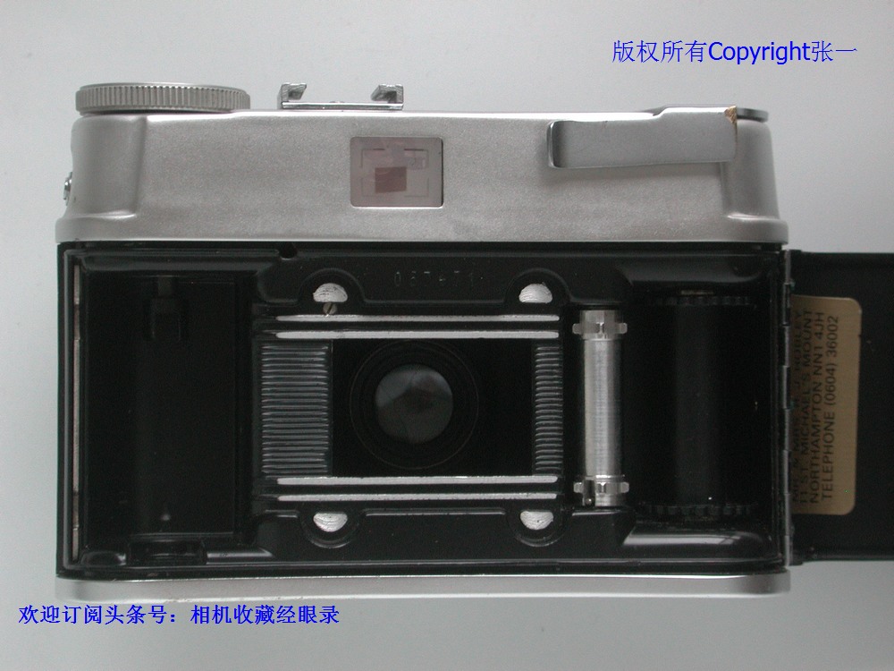 设计非常有特点的SuperFrankarette，原西德制造的旁轴照相机