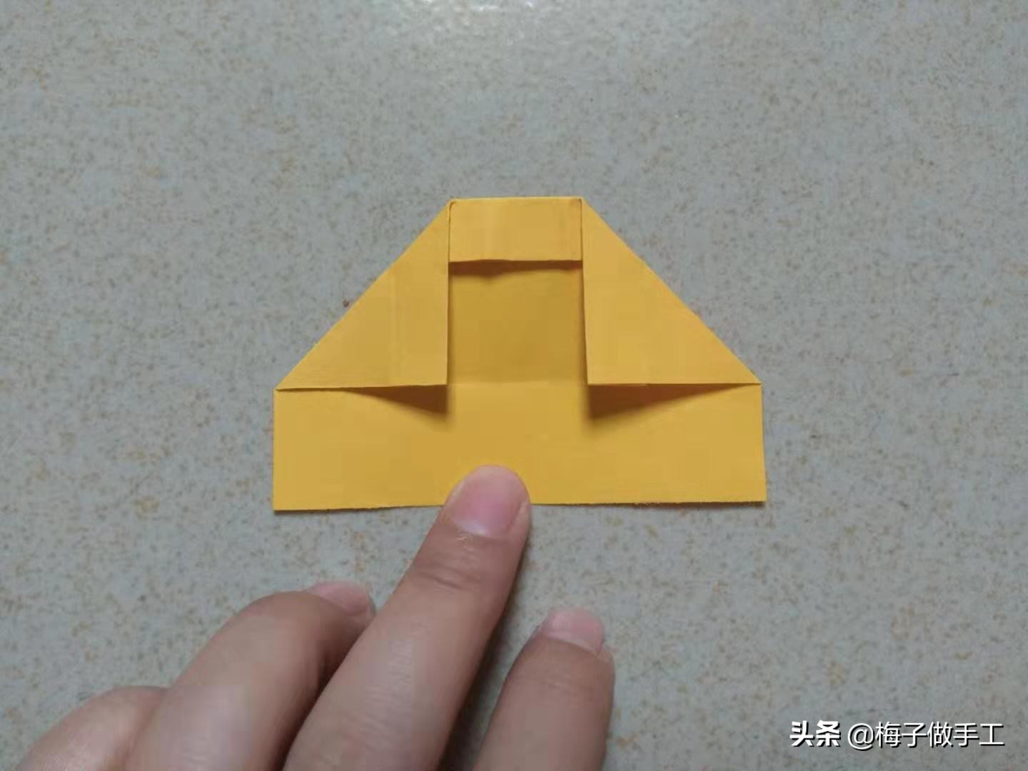 儿童手工折纸:沙发怎么折?桌子、椅子和沙发一套家具就是要整齐