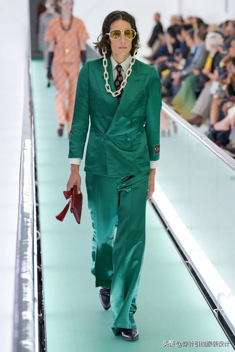 肖战Gucci造型变tucci|Gucci2020春夏系列:飞越疯人院之后……