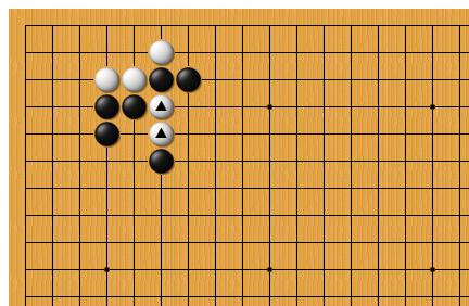 给宝爸宝妈的围棋课，林老师围棋教案第十四课：罩（枷）（2）