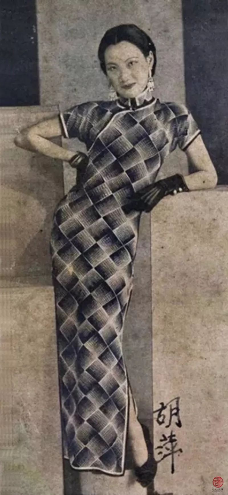 民国穿旗袍最美的前十个女人 (14张民国旗袍美人)