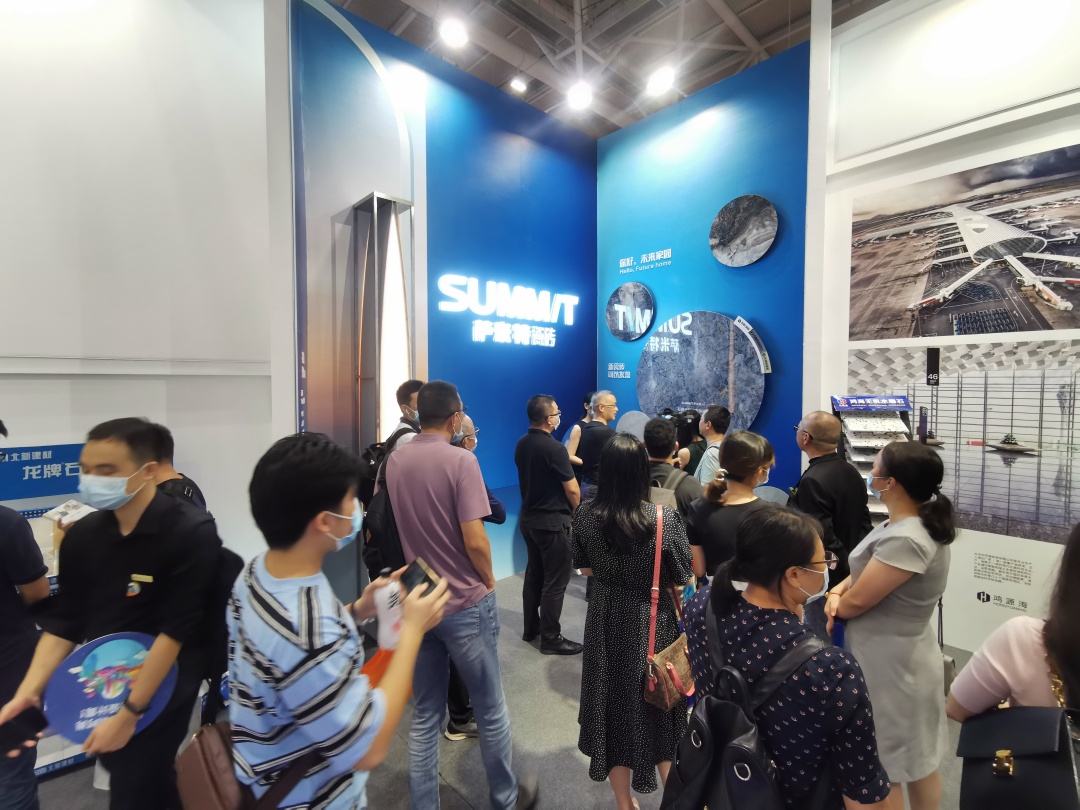 萨米特瓷砖展厅装修,萨米特连纹瓷砖