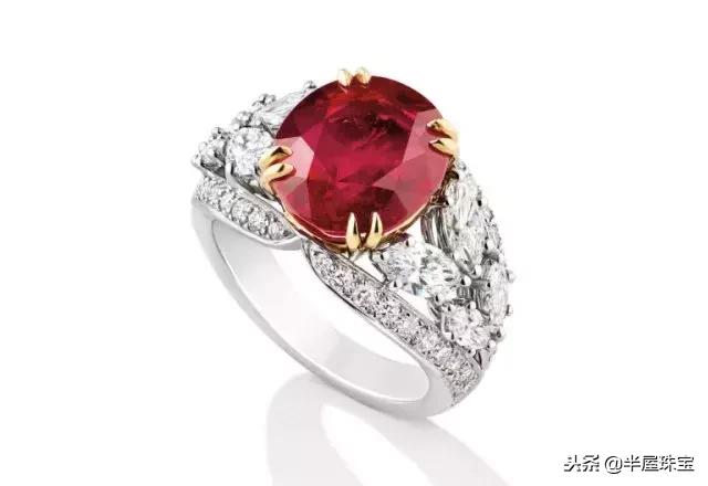 红宝石戒指款式图片,红宝石戒指颜色最好的品牌