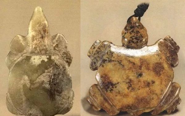 红山玉器真假图片对比,红山玉真假图对比