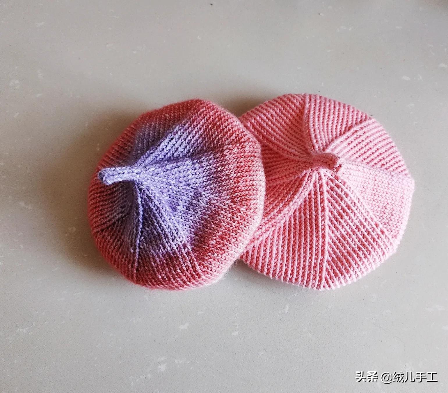 新款八角帽带帽檐编织方法,八角帽各种款式裁剪