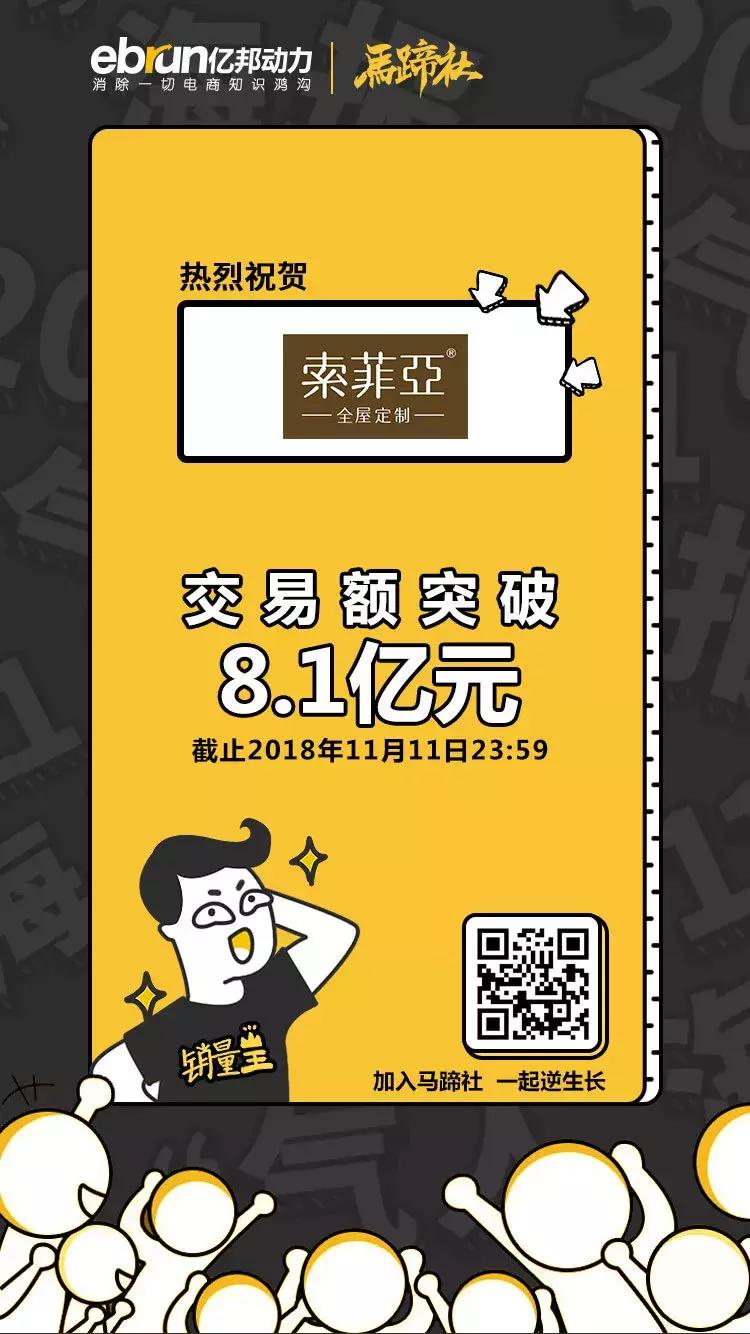 马蹄社双11逆生长战报｜180家品牌总交易额突破958亿元