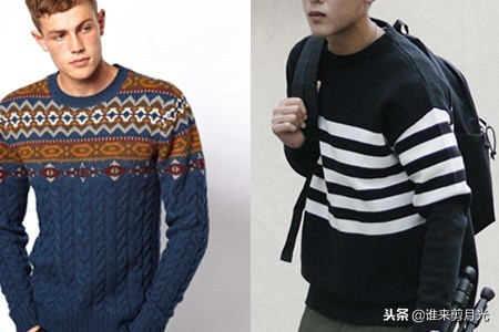 今年流行的宽松男款毛衣,男款慵懒宽松毛衣
