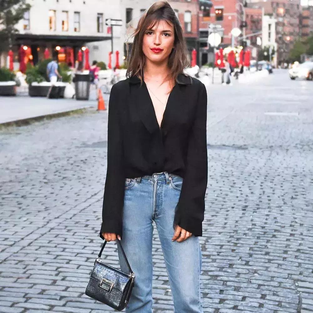 法式chic套装,frenchchic条纹