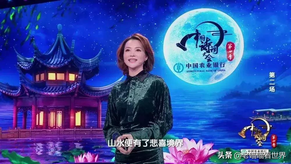 班级诗词大会董卿开场白,董卿开学第一课讲诗词