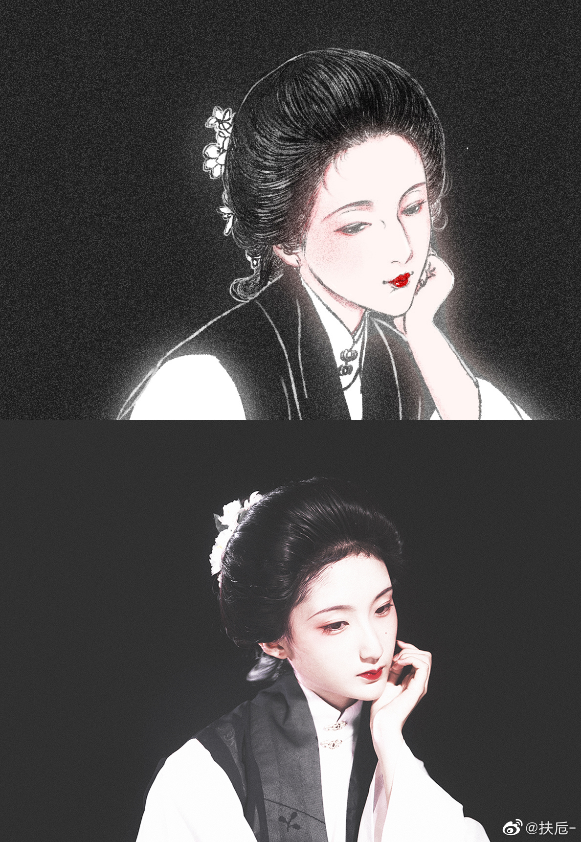 什么眉毛看着最温柔古典美,古典美眉毛