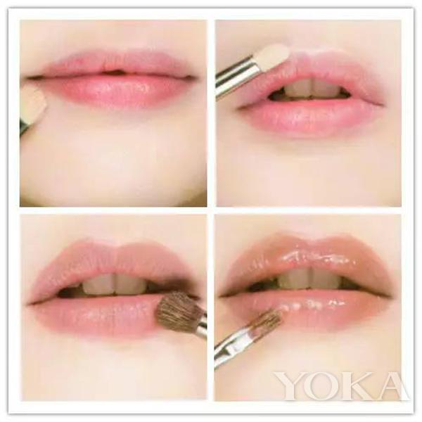 林允最漂亮的唇膏,林允快速化妆变身