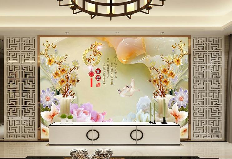 客厅沙发浮雕立体挂画背景墙,现代装饰风格电视背景墙效果图