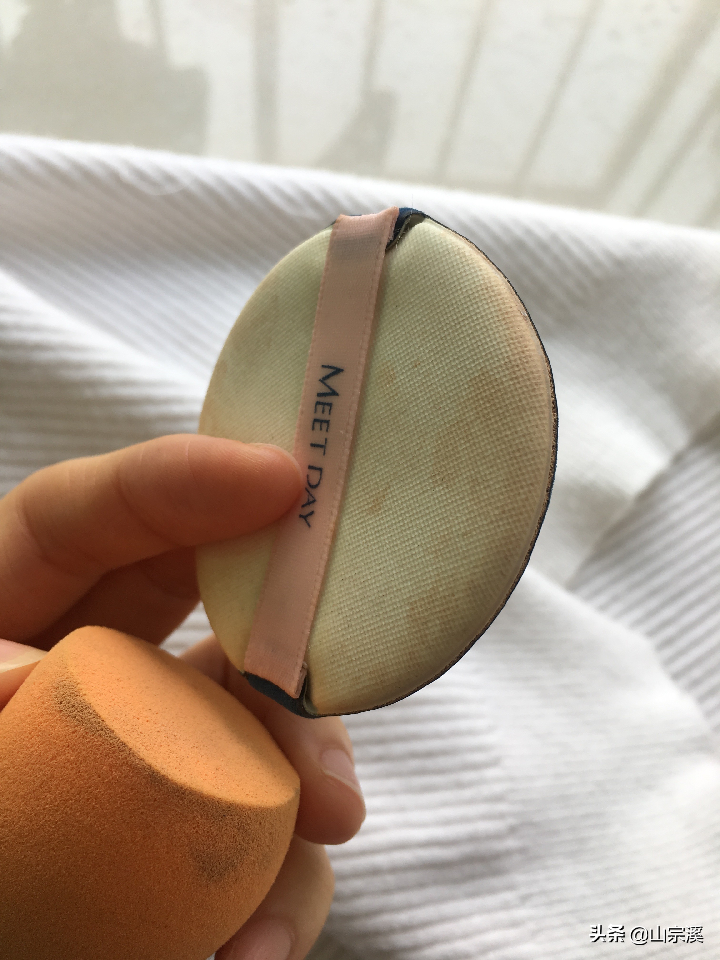 花西子蜜粉粉扑怎么清洗干净,新的美妆蛋和粉扑怎么清洗