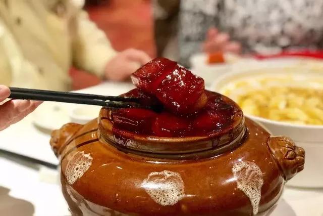 无锡地道浓油赤酱红烧肉,浓油赤酱上海菜的灵魂