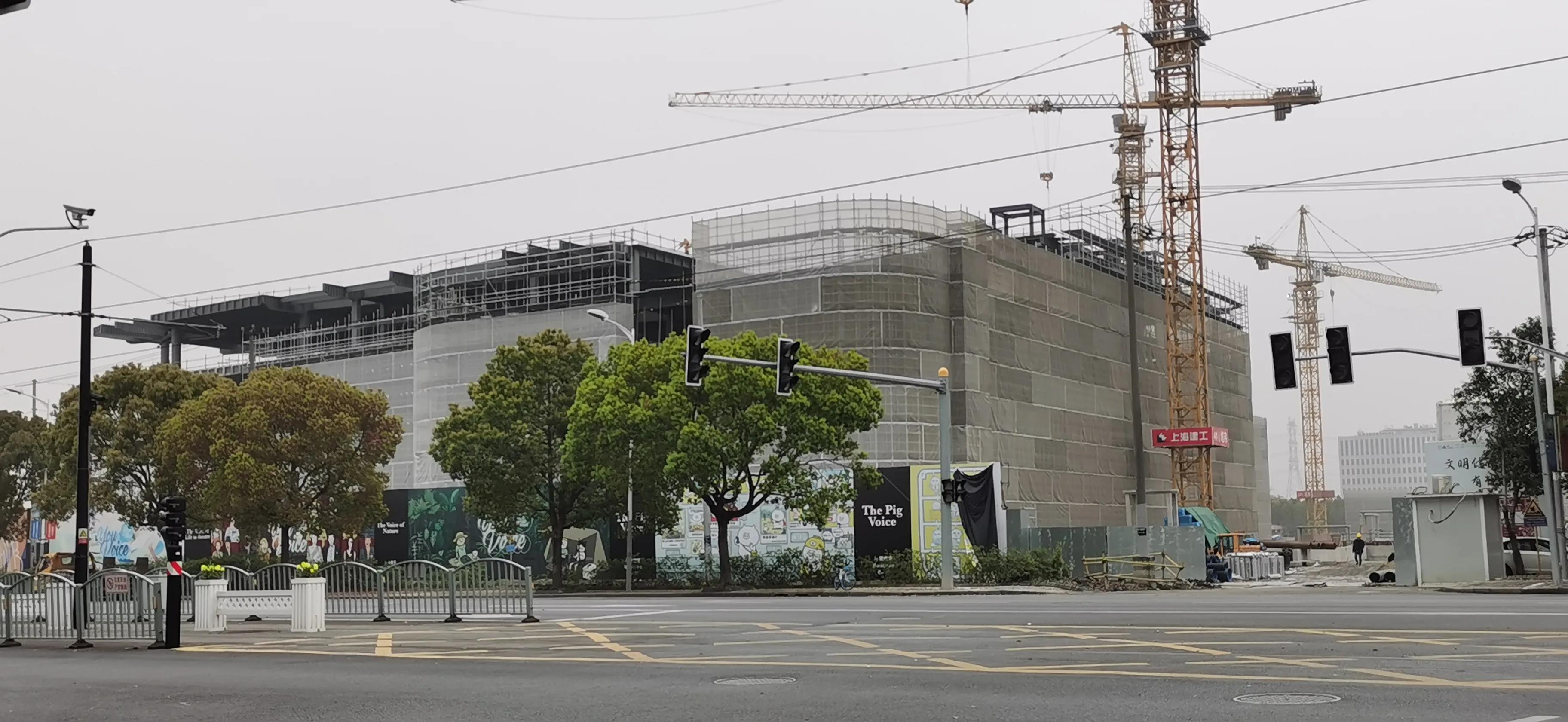 见证上海松江大学城地铁站周边的十年变迁