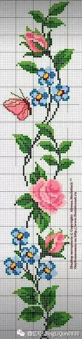 十字绣绣花图纸,十字绣刺绣花图