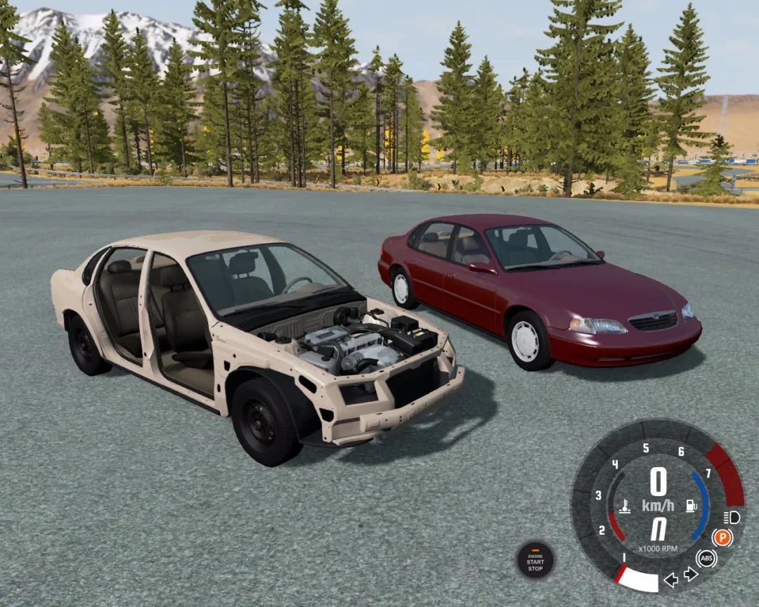 车祸模拟器高端操作,beamngdrive撞车模组