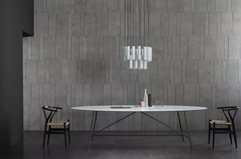 大理石背景墙家具搭配,大理石地砖客厅适合什么家具