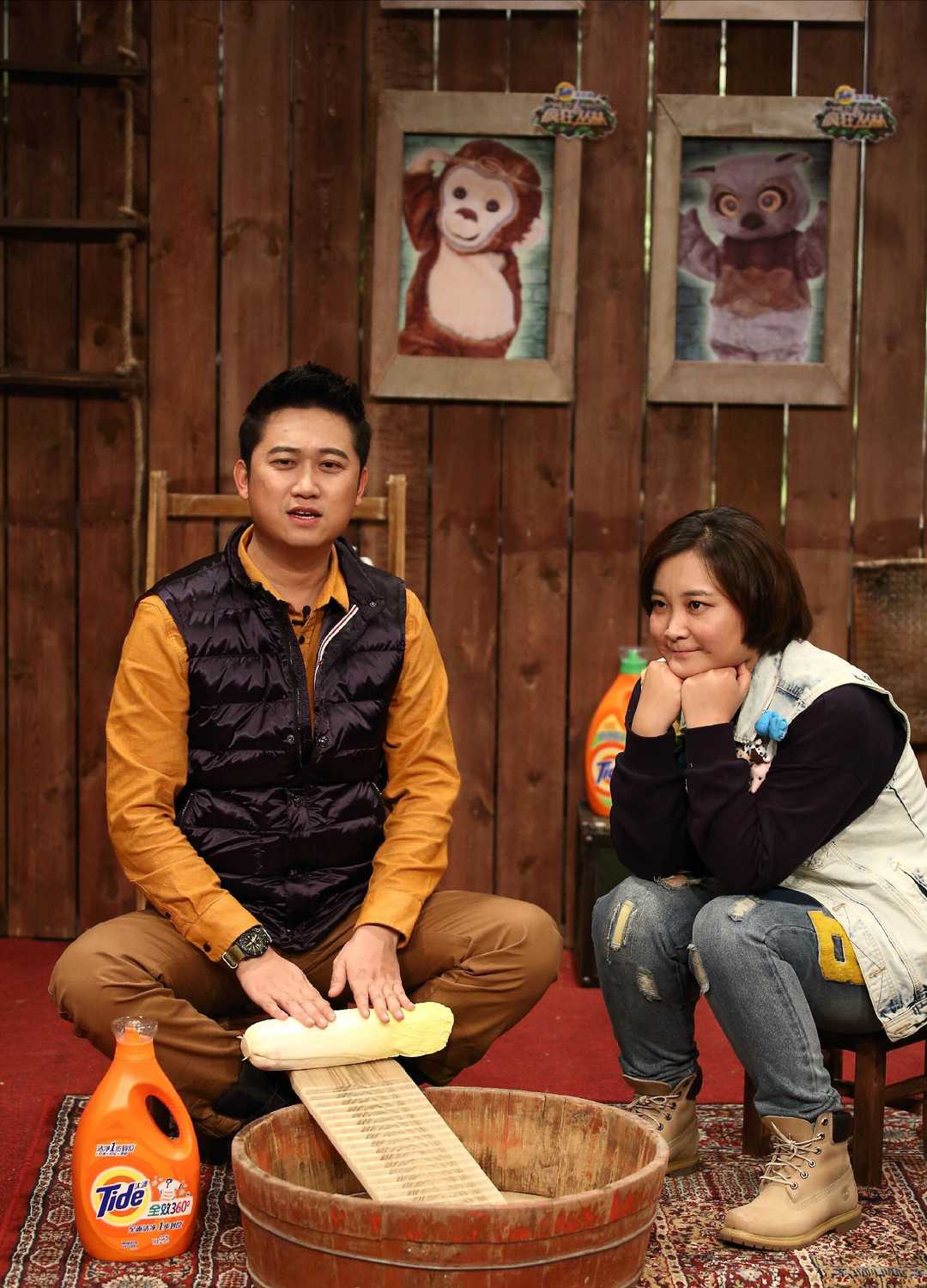 贾玲卫衣,贾玲瘦身后穿的蓝色卫衣