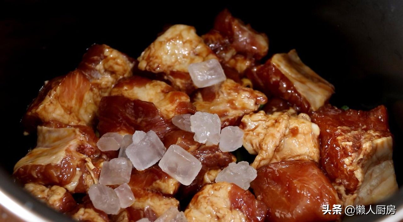 电饭锅糖醋排骨的家常做法,不用油糖醋排骨的做法步骤